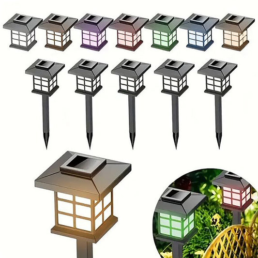 Mibote Solar Outdoor Lights,12 Pcs LED Solar Lights Outdoor Waterproof, Solar Walkway Maintain of Lighting for Your Garden, Yard, Patio, Driveway