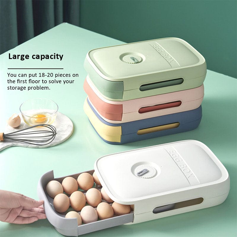 Rolling Egg Storage for Refrigerator