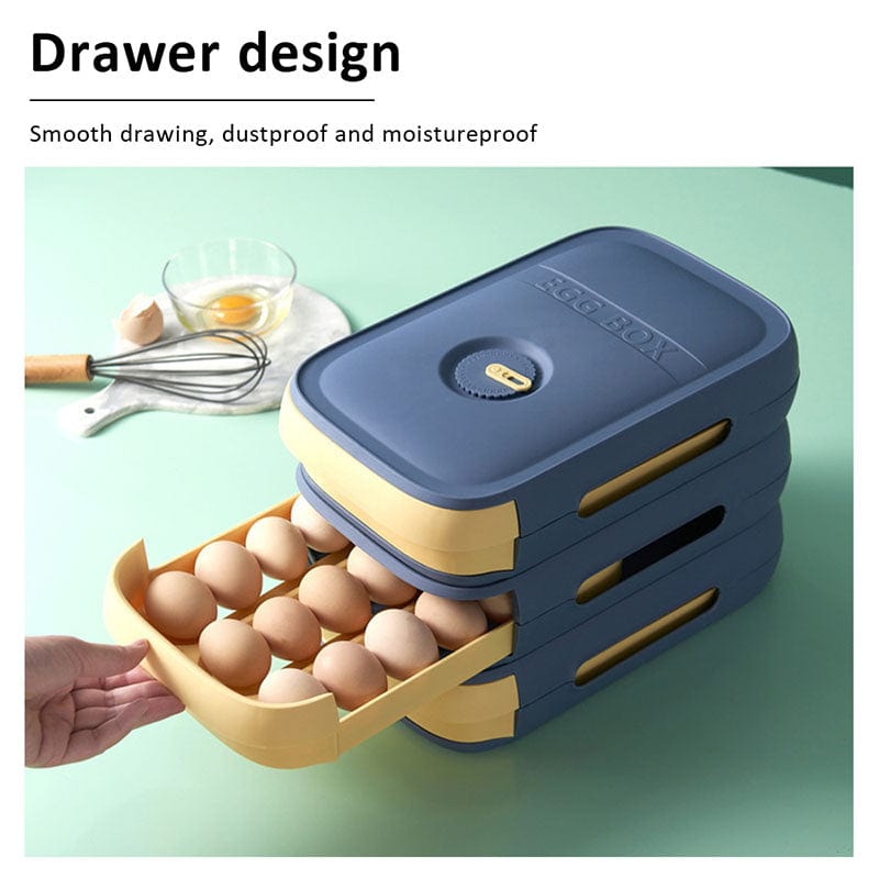 Rolling Egg Storage for Refrigerator