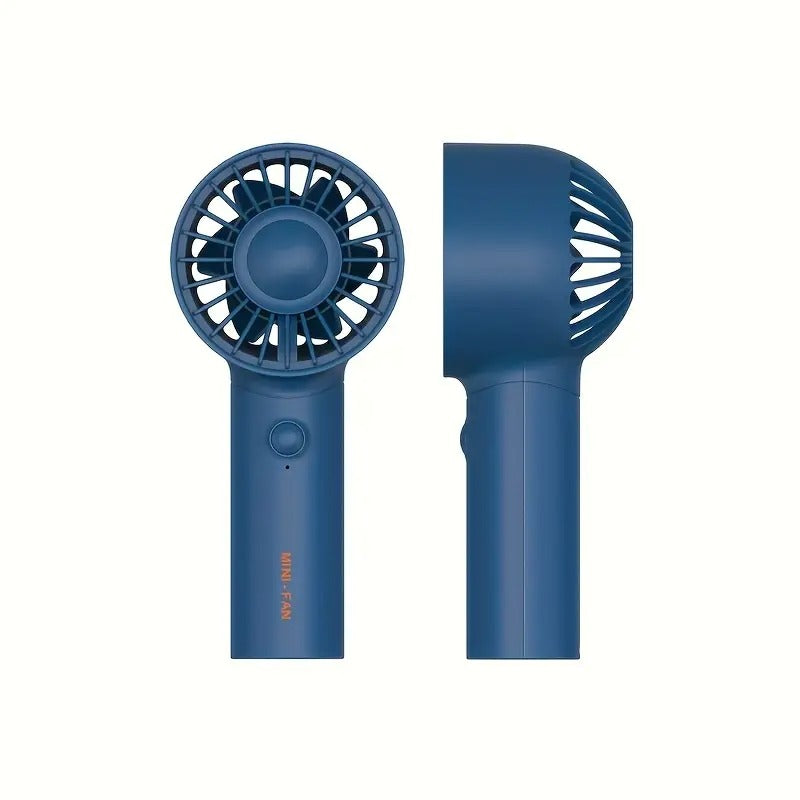 Portable Fan, USB Rechargeable Mini Fan With 3 Speeds， Handheld and Tabletop Handy Fan For Men & Women, Perfect For Office, Outdoor, Travel, And Camping