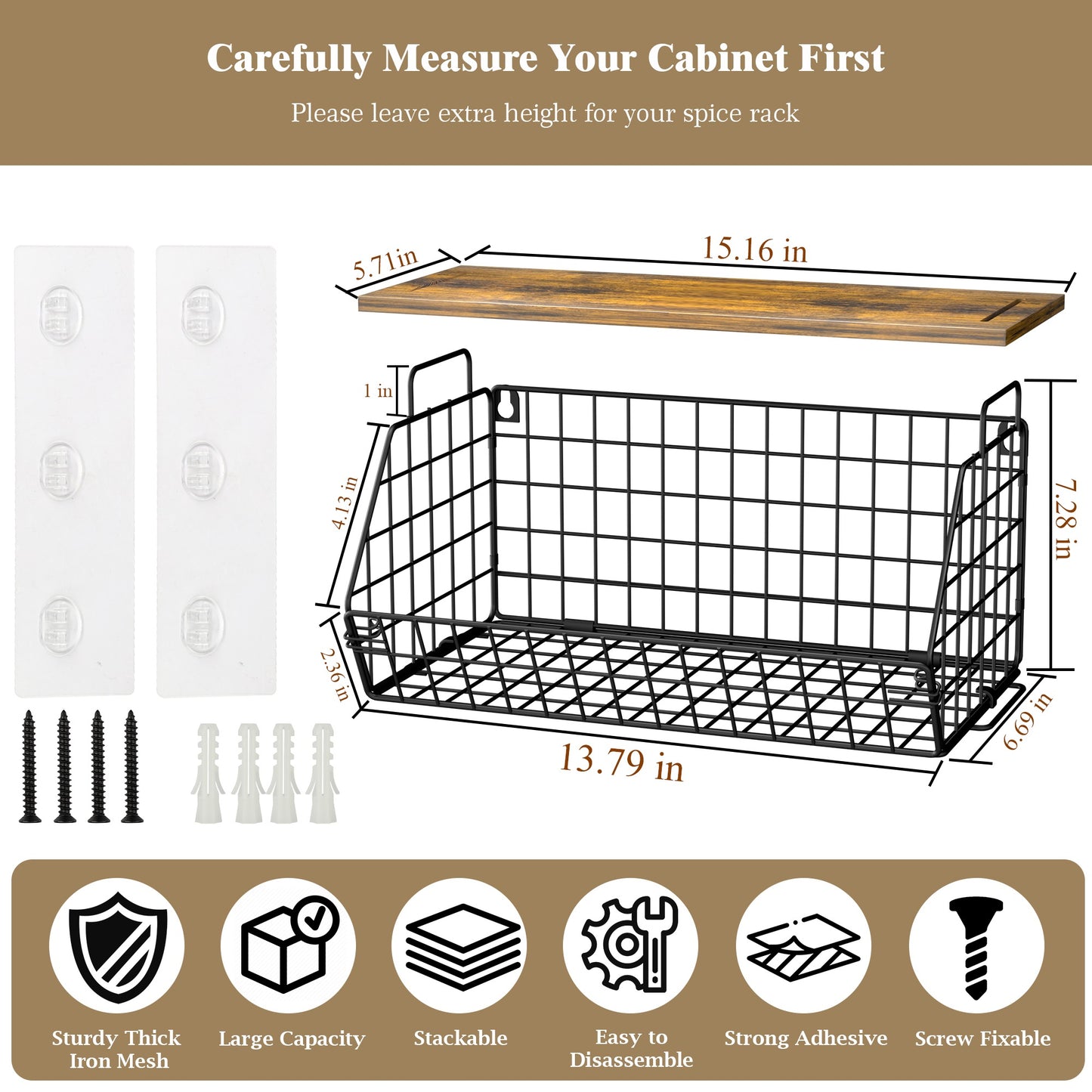 TAIMASI 2 Pcs Stackable Trash Bag Holder - Upgrade Larger, Standard Garbage Bag Dispenser for Small or Large Trashbag, Kitchen Pantry Under Sink Laundry Room Organizer Basket Storage Bin