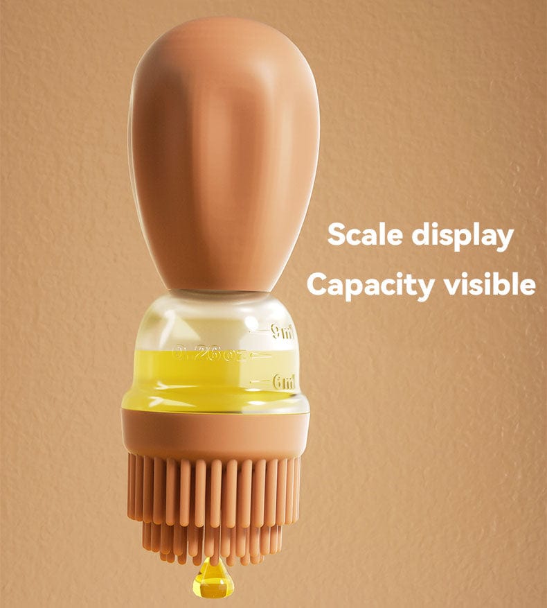 Silicone Oil Brush With Bottle